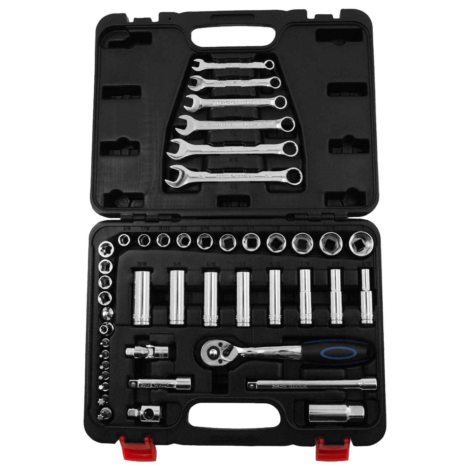 Amazon.co.jp: ハーレーメンテナンス インチ工具セット 44pcs TOOL348